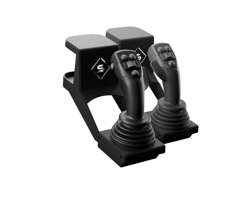 Höger- och vänsterjoystick